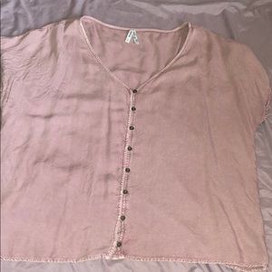 Light pink Mudd Flowy Top!!